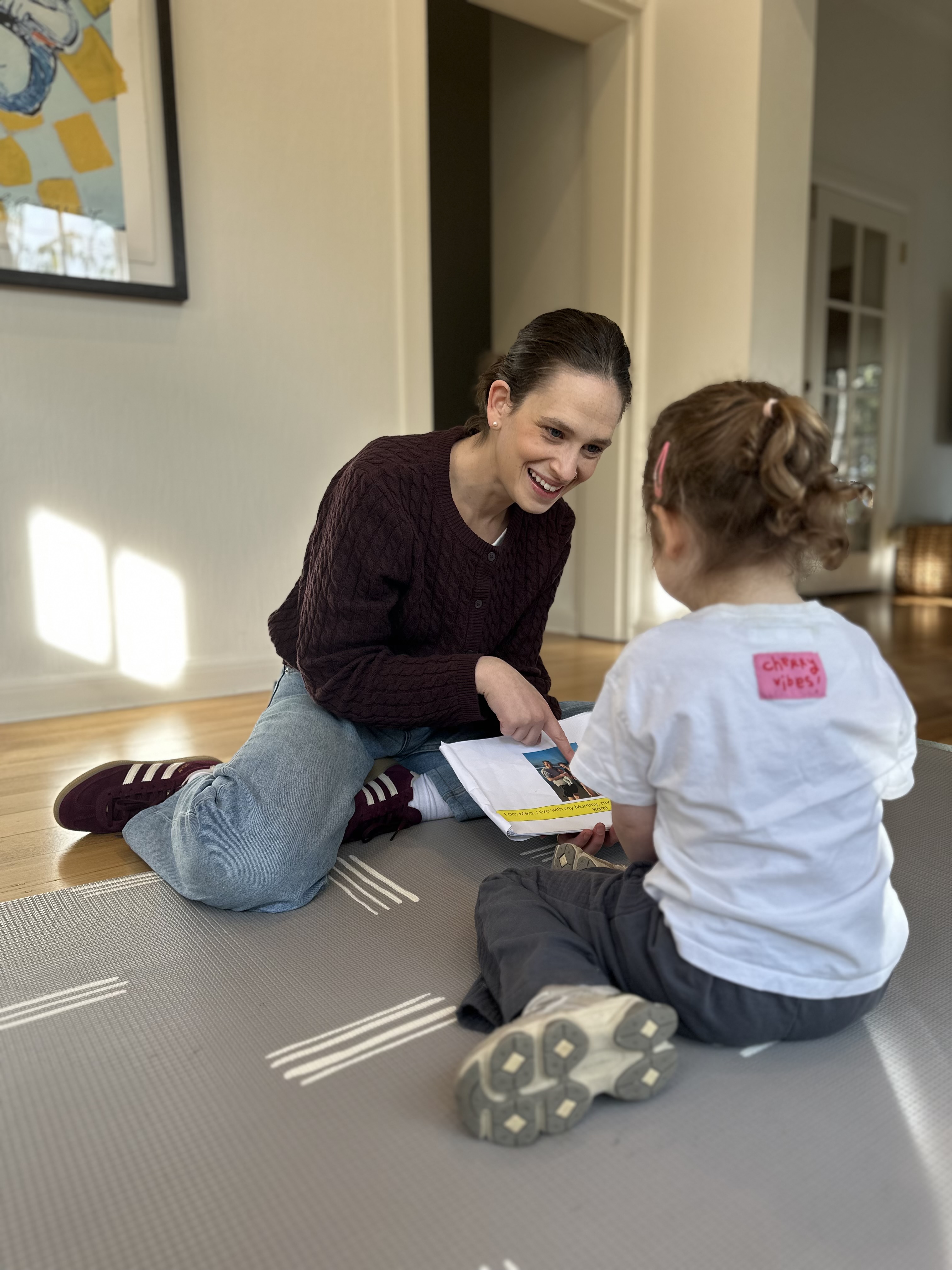 Preparing a child for an upcoming transition